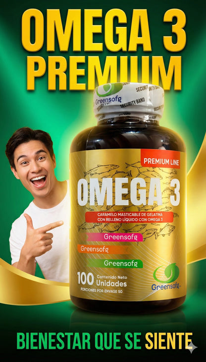Omega 3 1300 mg 100 capsulas